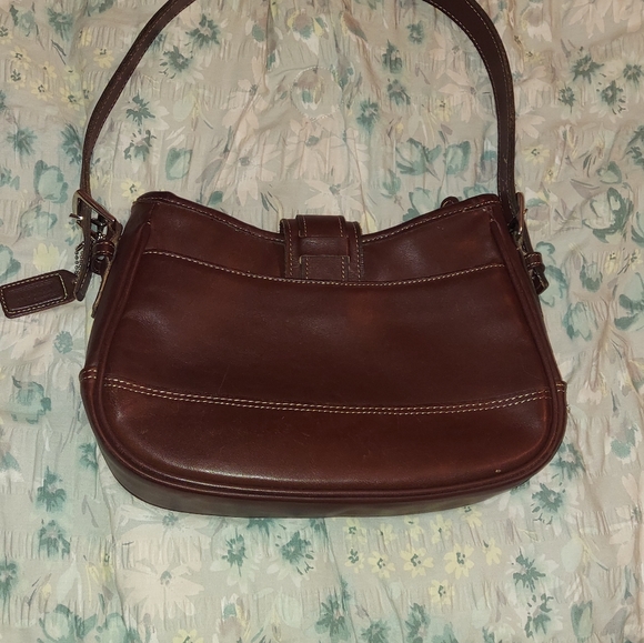 Leather Coach Shoulder Bag - Picture 8 of 8